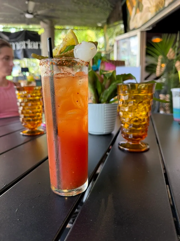 A Marian cocktail ready for a Halloween night out